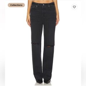 GRLFRND Bella low rise boyfriend jeans